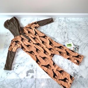Kickee Pants hooded Romper 18-24m